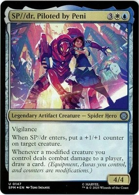SP dr, Piloted by Peni (Foil) 0147 - Marvel's Spider-Man - MTG - NM/M - English