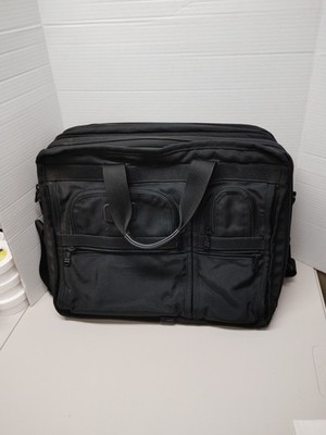 TUMI ALPHA 3 EXPANDABLE LARGE  Laptop Briefcase Messenger Bag Nylon