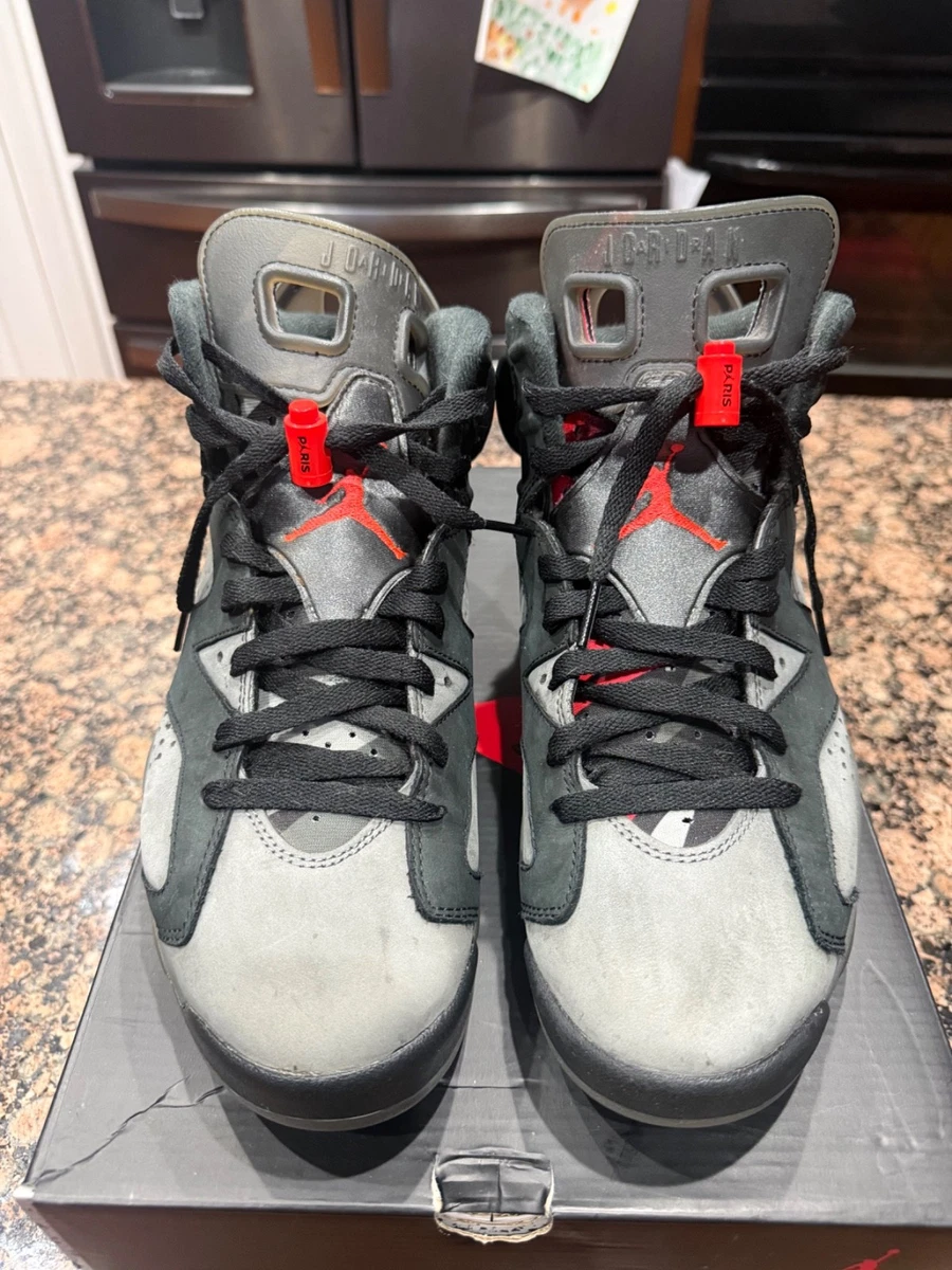 Paris Saint-Germain x Air Jordan 6 Retro Iron Grey for Sale