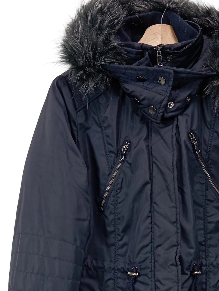 C&A Chaqueta de invierno Mujeres Chaqueta Talla EU 38 azul look casual - Imagen 3 de 4