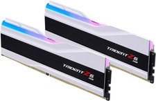 G.Skill Trident Z5 RGB 32GB 2 x 16GB DDR5 6000 CL36 Desktop RAM XMP White