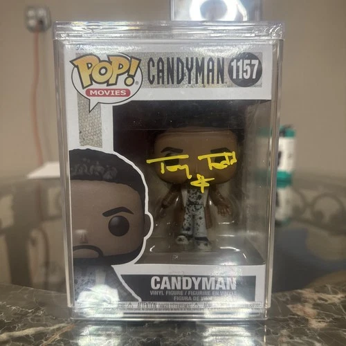 Tony Todd Signed Candy Man Funko POP! 1157 Dual Authenticated