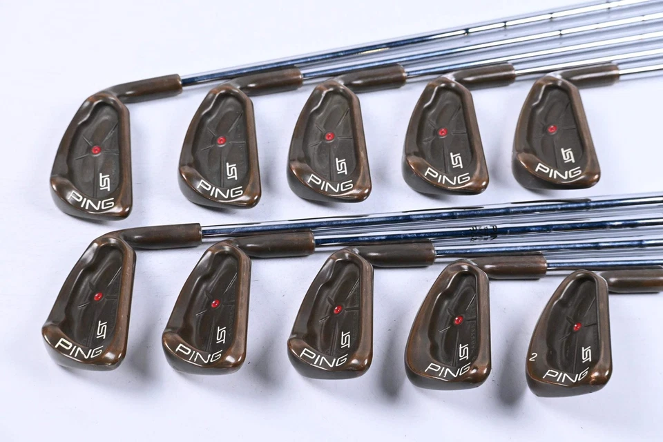 Ping ISI BeCu Irons / 2-PW+SW / Red Dot / Stiff Flex Ping Z-Z65 Shafts - Image 2 of 4
