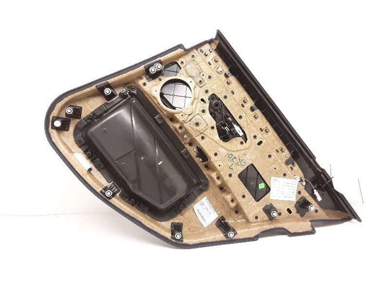 11–17 BMW 535d LH Rear Door Panel Driver Side Black OEM F10 - Image 2 of 4