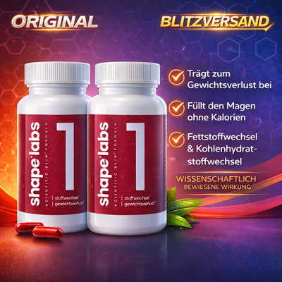 Shape Labs One 2x Gewichtsverlust Abnehm Nur Hier Original Blitzversand Top !!