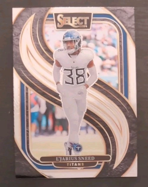 L'Jarius Sneed #179 2024 Panini Select Base Card Premier Level Titans - Image 3 of 3