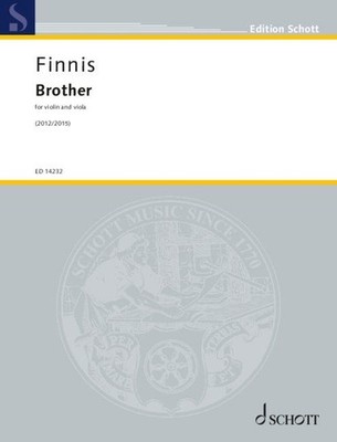 Brother Score violin and viola (advanced - difficult) Performing score, two copi