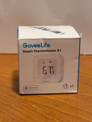 Govee Life Smart Thermometer R1 Model: H5108 Power AAA *2/3V  30mA