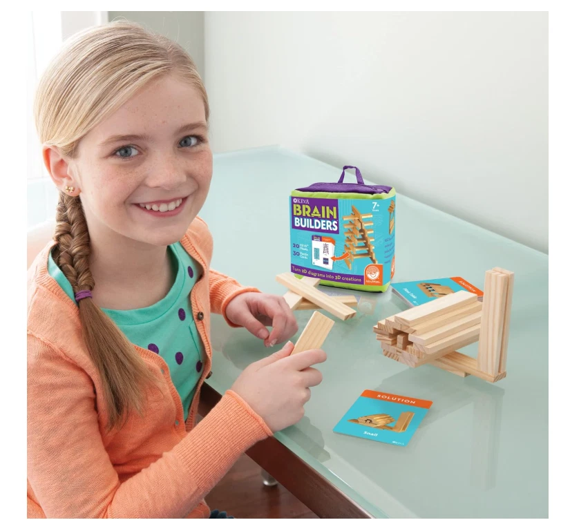 KEVA Brain Builders and Brain Builders Junior Set of 2 - Free shipping - Image 4 of 4