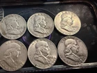 51 Silver Half Dollars 1954–1968 90% & 40% Silver Lot Franklin & Kennedy Coins