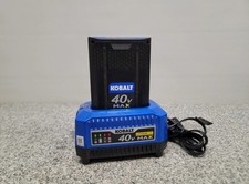 Kobalt KB 240-06 40v Max Lithium-ion Battery with Charger