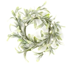 Christmas Mistletoe Wreath 11cm Artifical Door Decoration