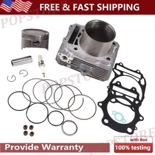 For 2002-2008 Arctic cat Automatic 375/400 Cylinder Jug Piston Rings Top End Kit