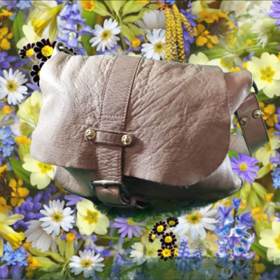 Civico 93 Brown Leather Crossbody Purse Shoulder Bag 12239 | eBay