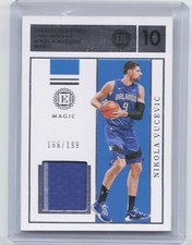 2019-20 Panini Encased #LM-NVU Nikola Vucevic Label Materials #/199