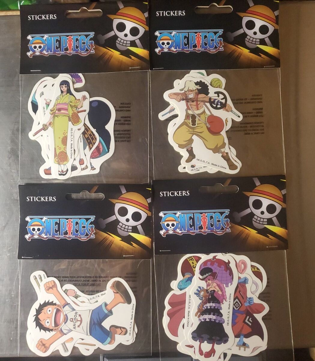 anime stekars one piece pirates Sticker for Sale by ASRs