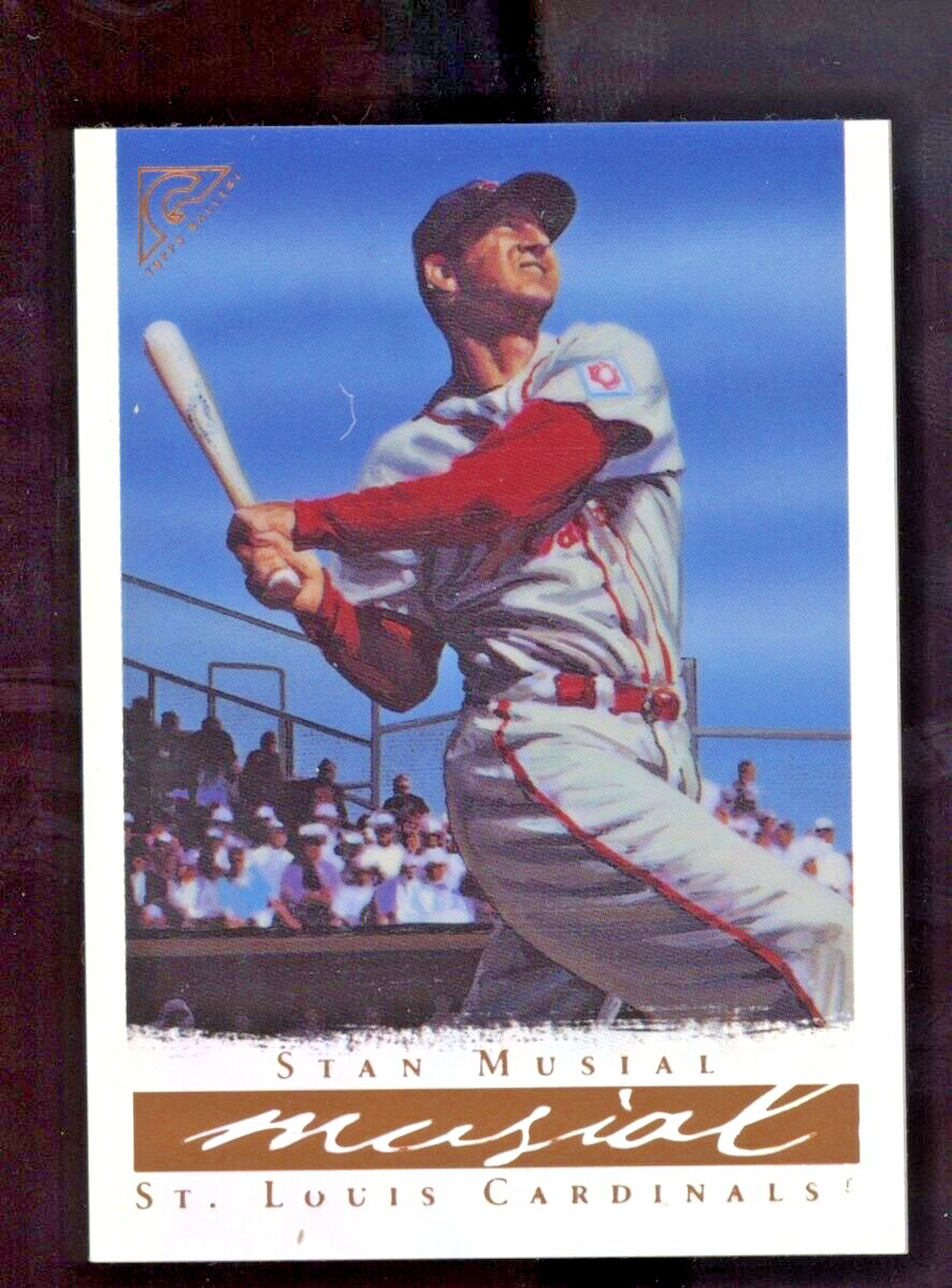 トップス ベースボールカードセット ヴィンテージ 2003 Topps Gallery STAN MUSIAL HOF Baseball Card #52 St Louis