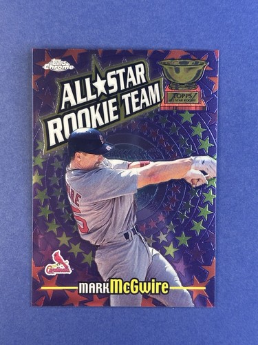 2000 Topps Chrome ~ Mark McGwire ~ All ⭐️ Star Rookie Team ~ RT1 ~ Cardinals