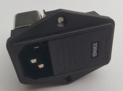 EMT 981 Schaffner Power Entry Module Filter - IEC C14 INLET Gerätestecker - NEW