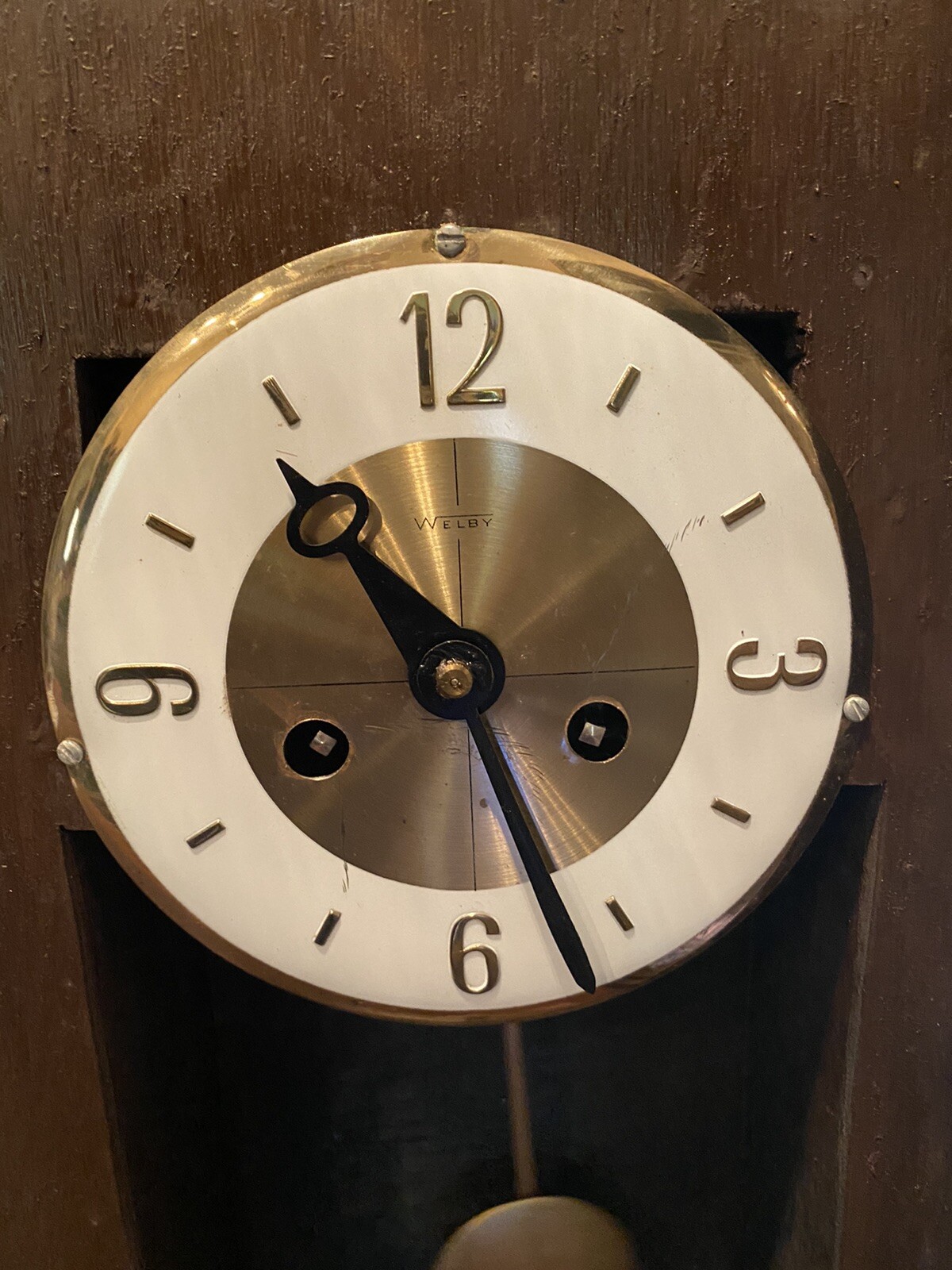 antique welby mantle clock eBay