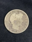 1902-O Silver Barber Half Dollar 90% Silver 50c New Orleans Mint