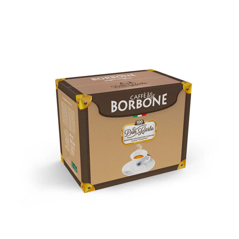 100 a 800 Capsule Compatibili Modo mio caffè Borbone Don Carlo Miscela Rossa Red - Immagine 4 di 4
