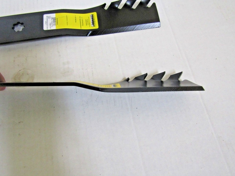 2 USA XHT Predator blades will fit JOHN DEERE 42" E100 E110 E120 E130 E140 eBay