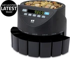 EURO COIN MONEY COUNTER SORTER MACHINE CASH CURRENCY COUNTING AUTOMATIC ZZAP