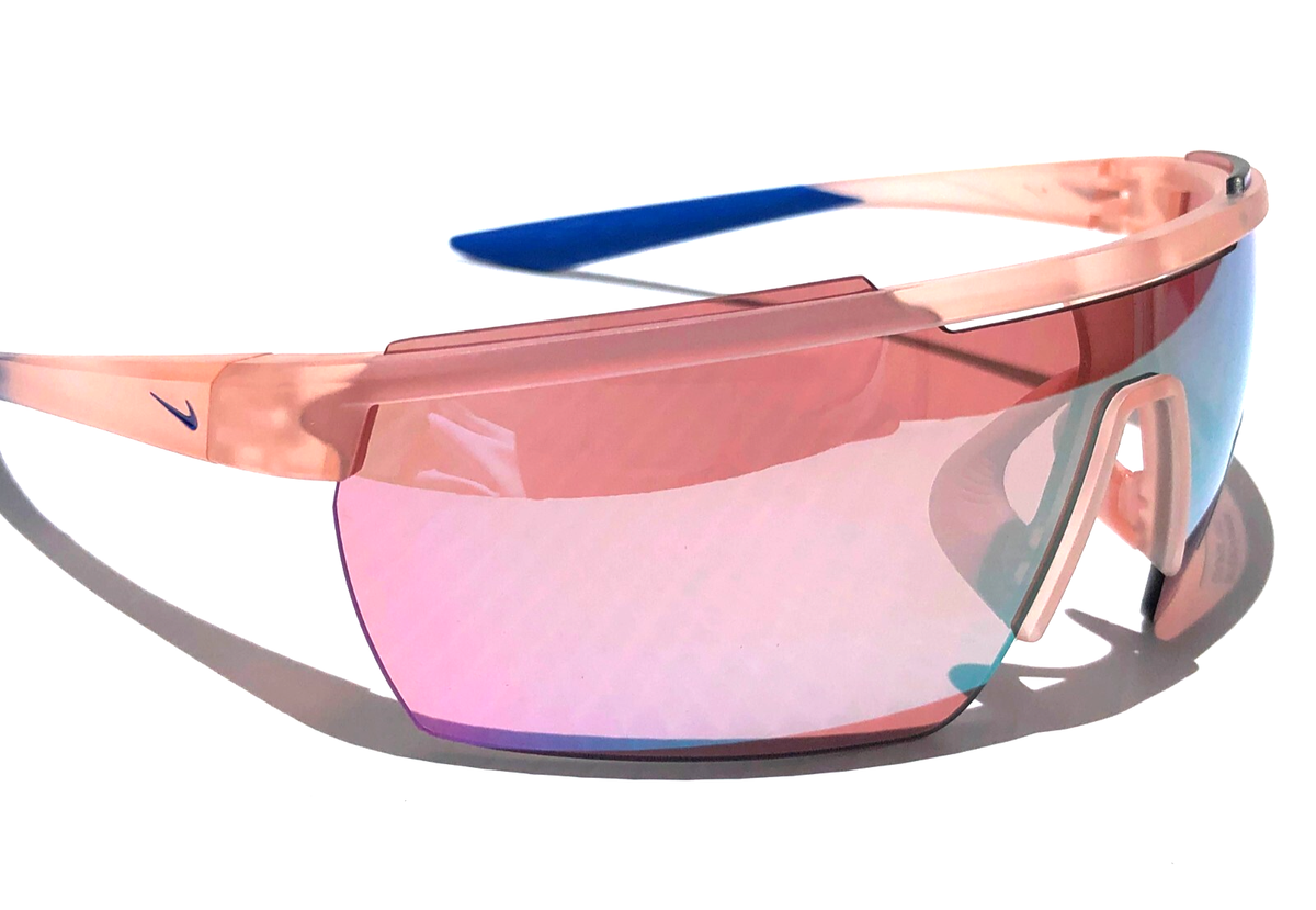 NEW Nike WINDSHIELD ELITE Washed PINK Frame Course Tint Lens