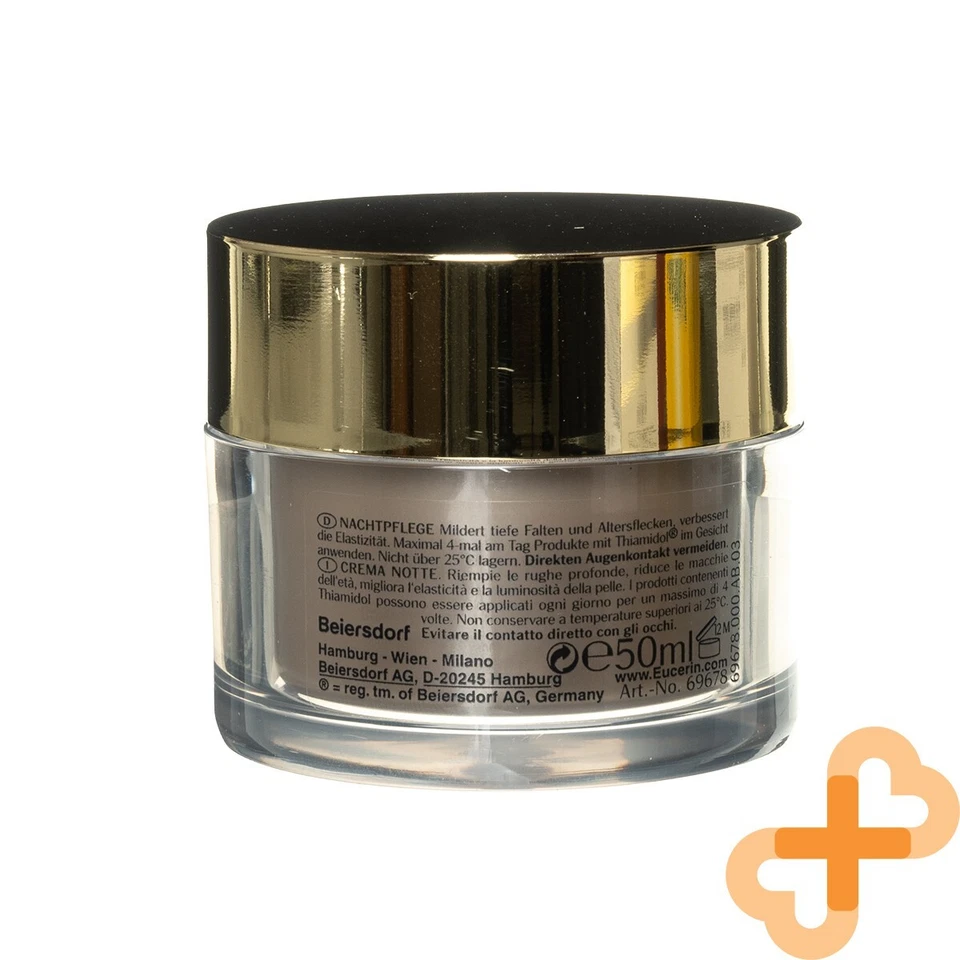 Eucerin Hyaluron - Remplissage + Élasticité Nuit Crème 50 ML Femme Anti-âge - Photo 2/4