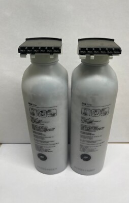 DEFECTIVE Oce Toner TDS700 Oce TDS750 2 Bottles of Black Toner G3D
