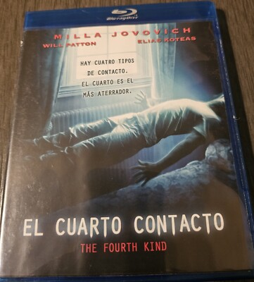 El CUARTO CONTACTO '' The Fourth Kind'' Blu-Ray Latin American Import Free Shippin