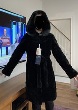 Real Fur Coat Size 10