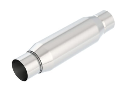 BORLA 400938 Cratemuffler Resonator Option 2.5in Mitte / Center 3.5in Rund X 10i