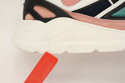 SANDRO Sneakers Men's EU 43 / UK 9 Leather Low Top Lace Up Colourful - 第 12/13 張圖片