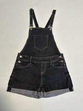 Papaya Jeans Youth Girls Size M Black Color Overall Shorts