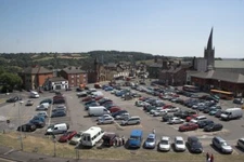Photo 6x4 The Donut Car Park Chesterfield/SK3871 Otherwise known as the  c2006
