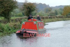 PHOTO  TUG STYLE CANAL CRUISER NEAR BISHTON STAFFORDSHIRE ON THE TRENT AND MERSE