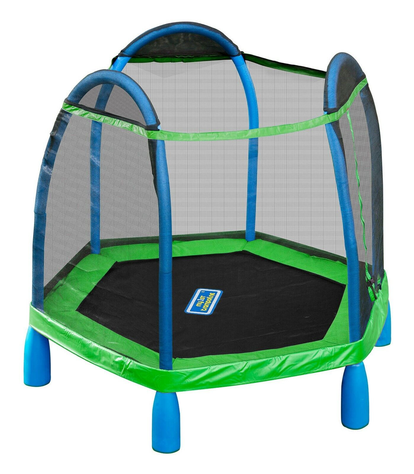 7ft My First Trampoline Kids Indoor Outdoor Bounce Pro 7' Round Age 3 - 10  687064053502 | eBay
