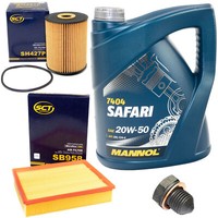 MotoröL Filter Set 20W50 5 Liter + ÖLablassschraube FüR VW Transporter IV Bus VR