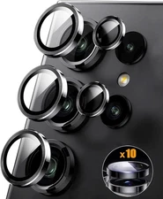 2 Set for Samsung Galaxy S25 Ultra 5G 2025 Ultra, Black 