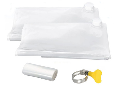 #ad 2 Packs Foldable Water Storage Bladder Bathtub Bladder BPA Free Hold Up to ... $42.99