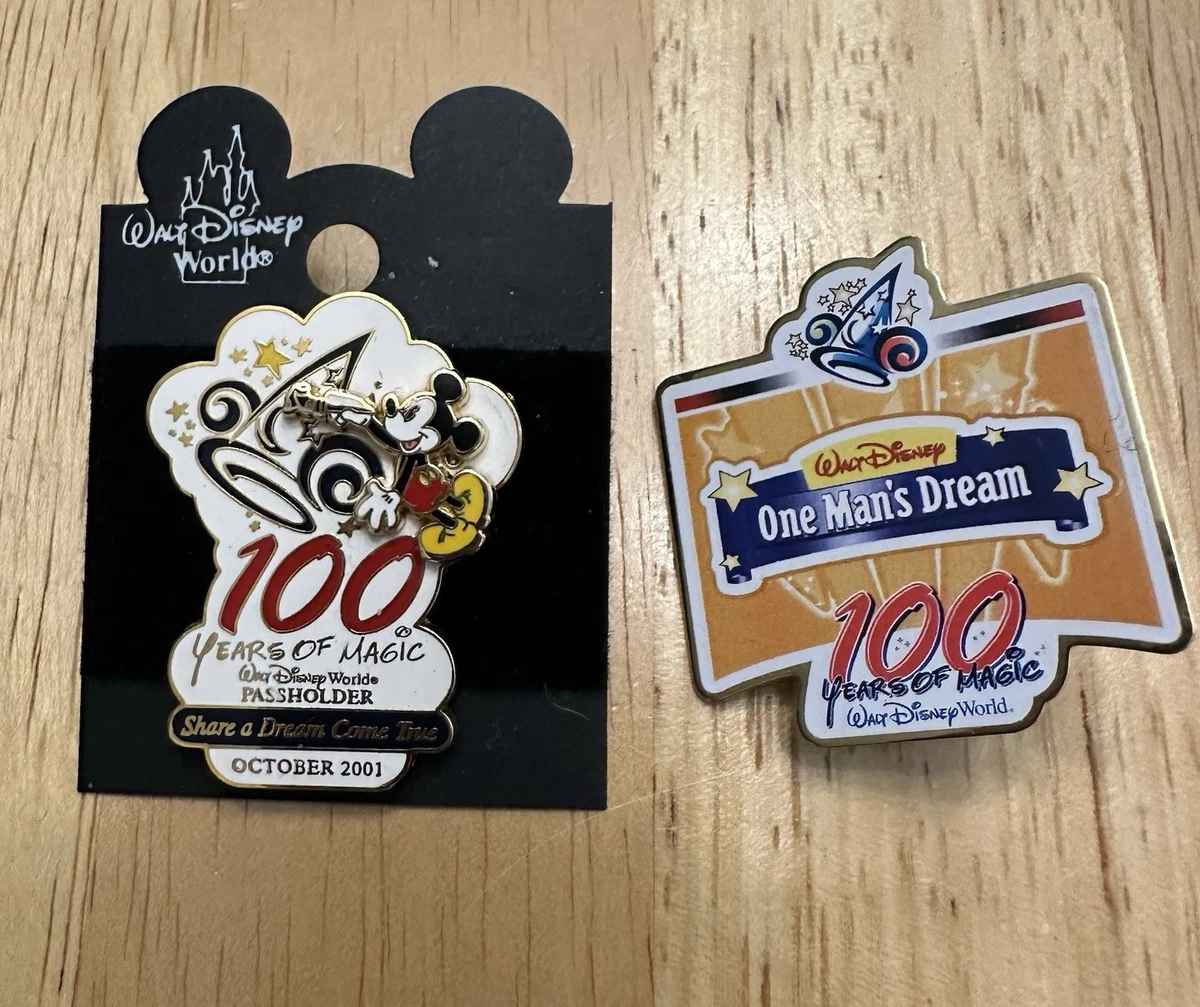 ウォルト・ディズニー　100 Years of Magic ピンバッジ ウォルト・ディズニー 100 Years of Magic ピンバッジ Disney 100