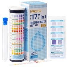 17 in 1 Water Testing Kits for Drinking Water, 100 Strips  4 Bacteria Tests,...