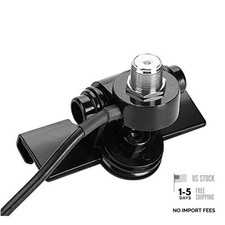 Car Antenna Mount Bracket, 360 Degree Adjusting Angle Radio Antenna Mount Bas