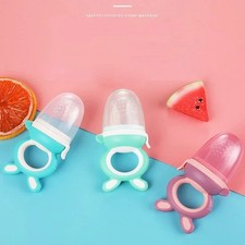 New 1pc Random Colour Baby Fruit Feeder Pacifier   Fresh Food Nibbler