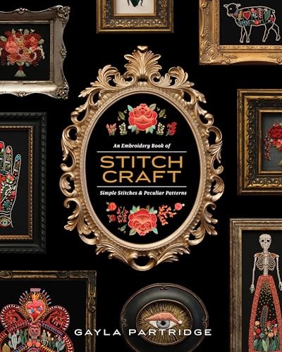 Stitchcraft Embroidery Book Simple Stitches Peculiar Patterns Paperback - Image 6