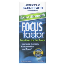 2 X  Focus Factor, Nutrition For The Brain, 60 Tablets