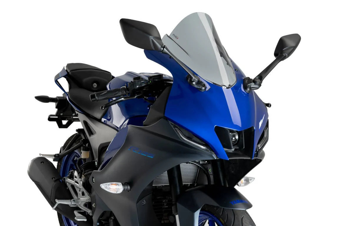 Puig Z-Racing Screen | Light Smoke | Yamaha YZF-R125 2023>Current