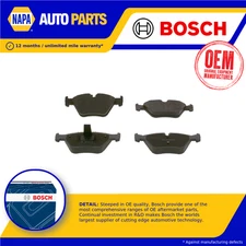 Brake Pads Set fits BMW 330 E46 3.0D Front 00 to 06 Bosch 34111153910 Quality